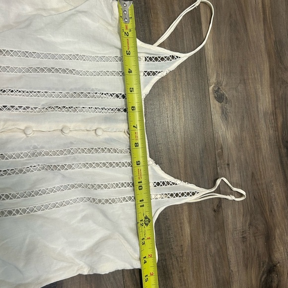 💗Gentle Fawn Cream Lace Boho Camisole - Picture 3 of 3